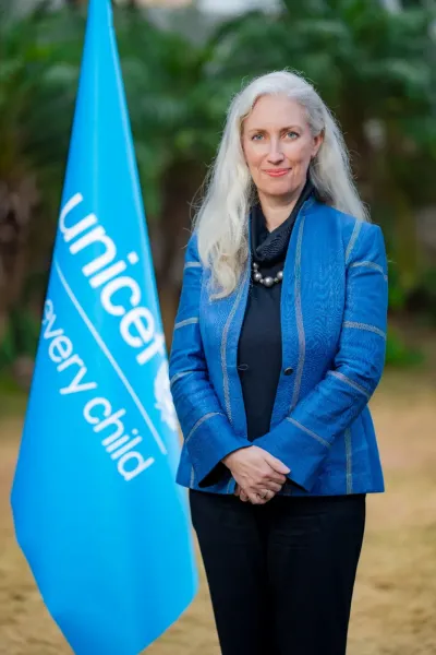 UNICEF Representative in Pakistan Pernille Ironside