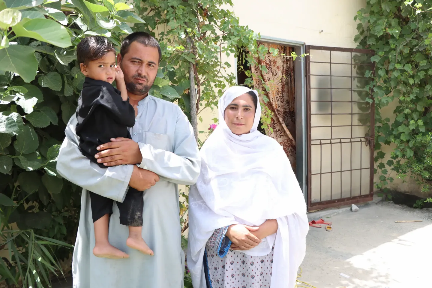 Shaheen Begum, a mother of one son, receives strong support from her husband in managing her daily responsibilities and community activities.