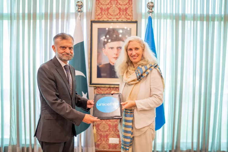 UNICEF Representative Pernille Ironside
