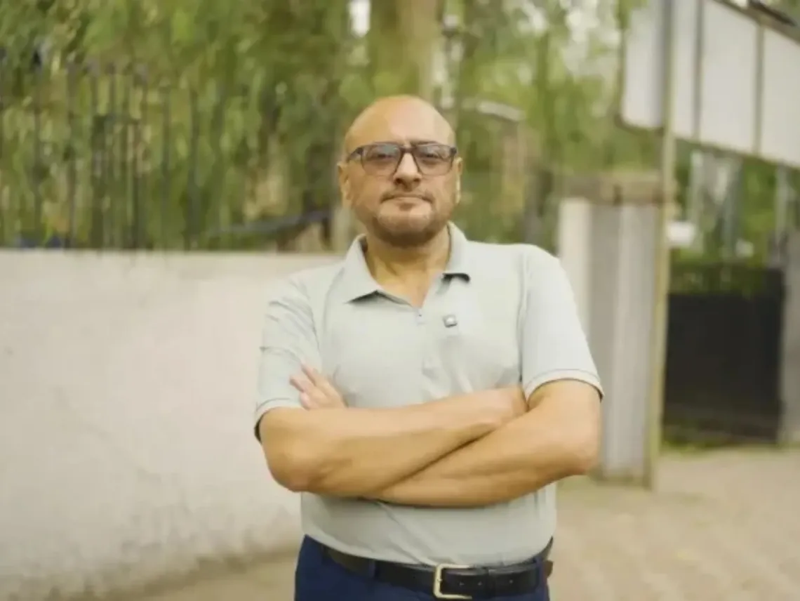Portrait of Ijaz Ahmed