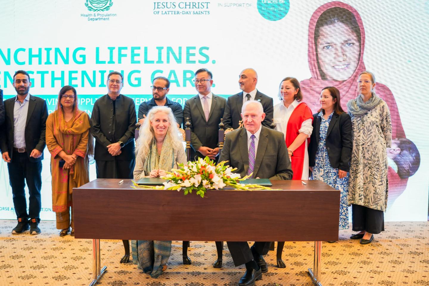 The Church of Jesus Christ of Latter-day Saints contributes .2 Million to strengthen maternal and newborn health in Pakistan  Unicef