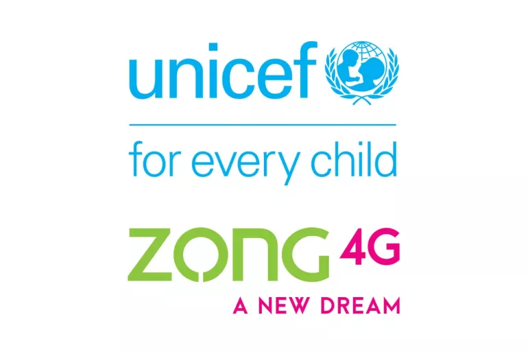 unicef and zong logo