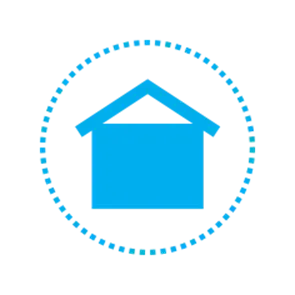 Icono de albergue