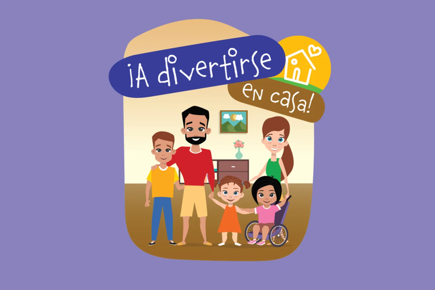 &iexcl;A Divertirse en Casa!