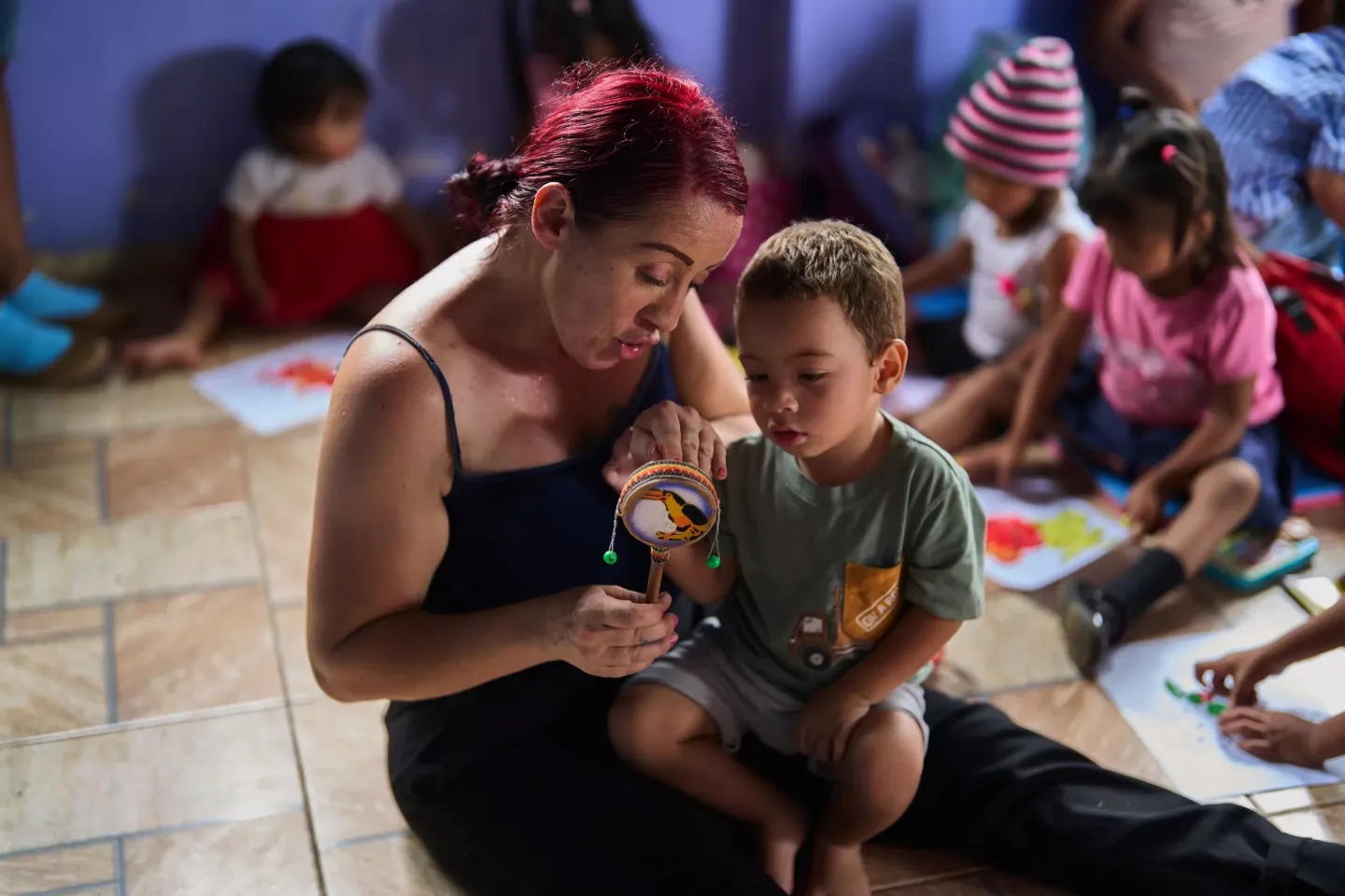 Familia con informacion