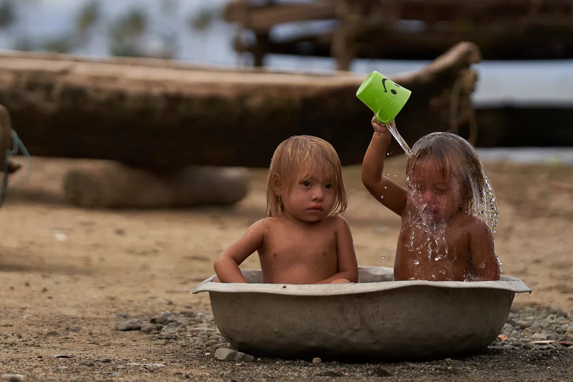 Ni&ntilde;os Guna Yala