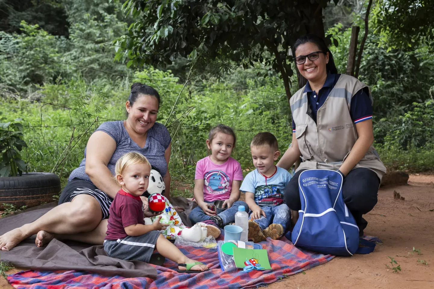 Foto educadora itinerante Paraguar&iacute;