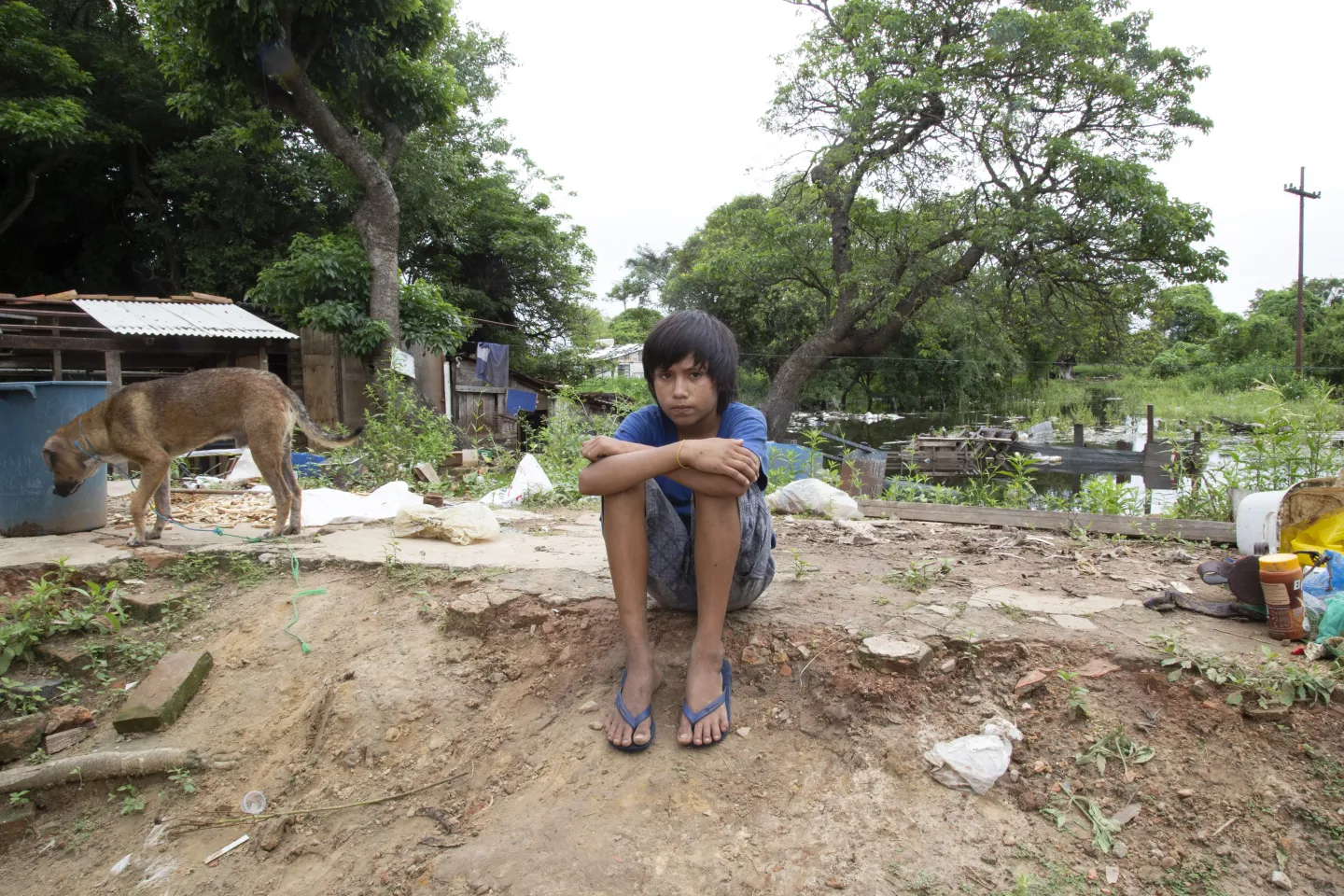 Foto ni&ntilde;o Ba&ntilde;ado Norte
