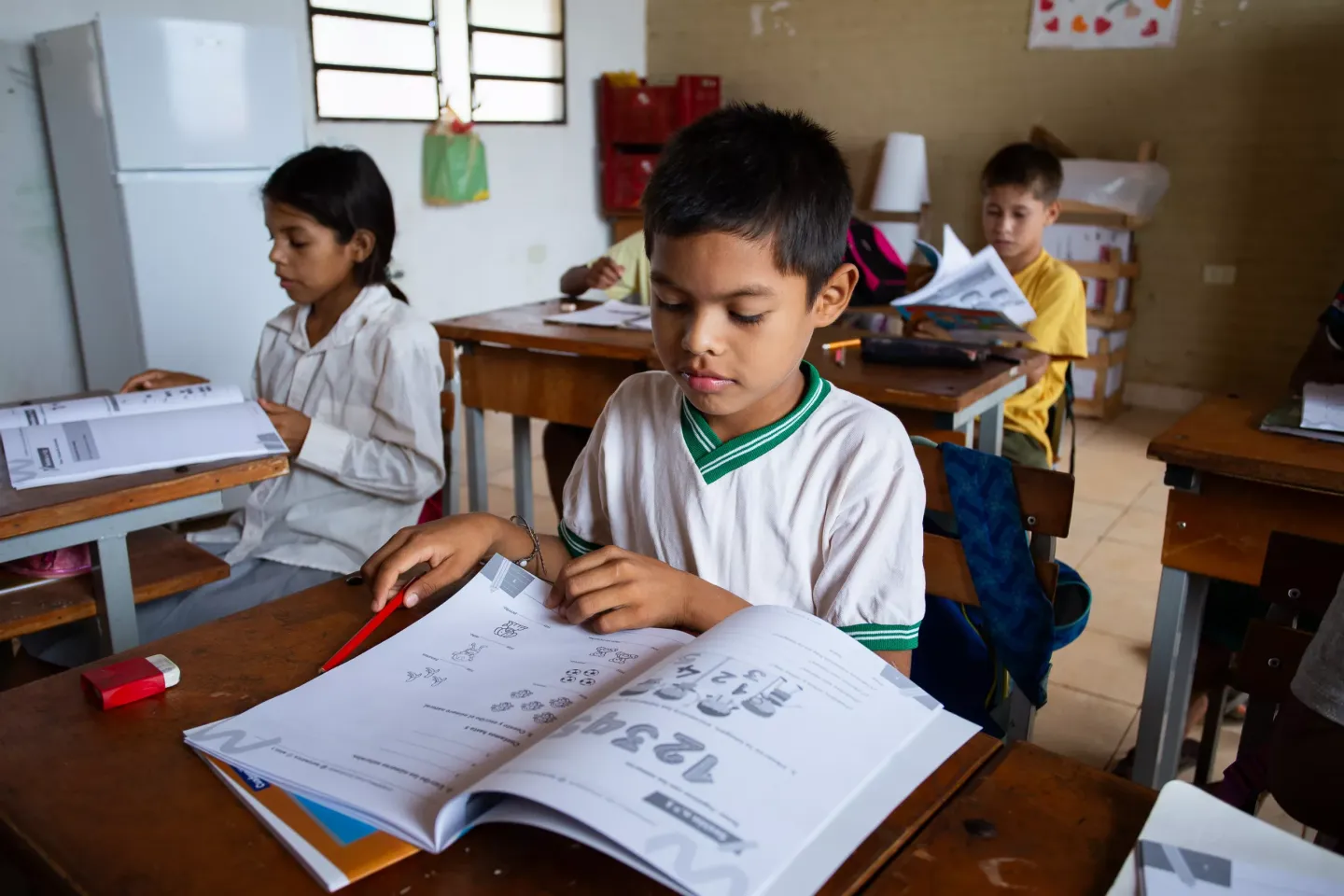 Foto escuela comunidad Arroyo Verde