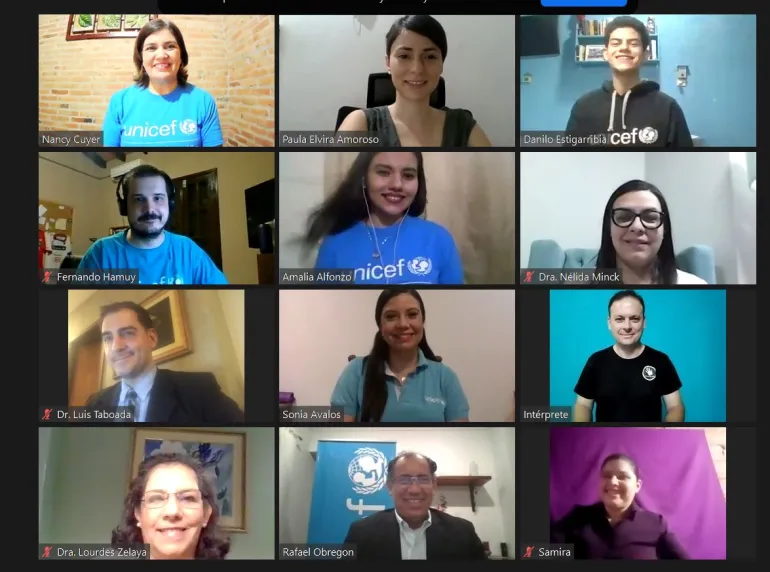 Captura de Pantalla de la Webinar