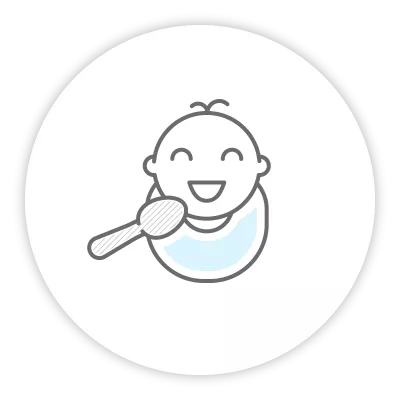feeding baby icon