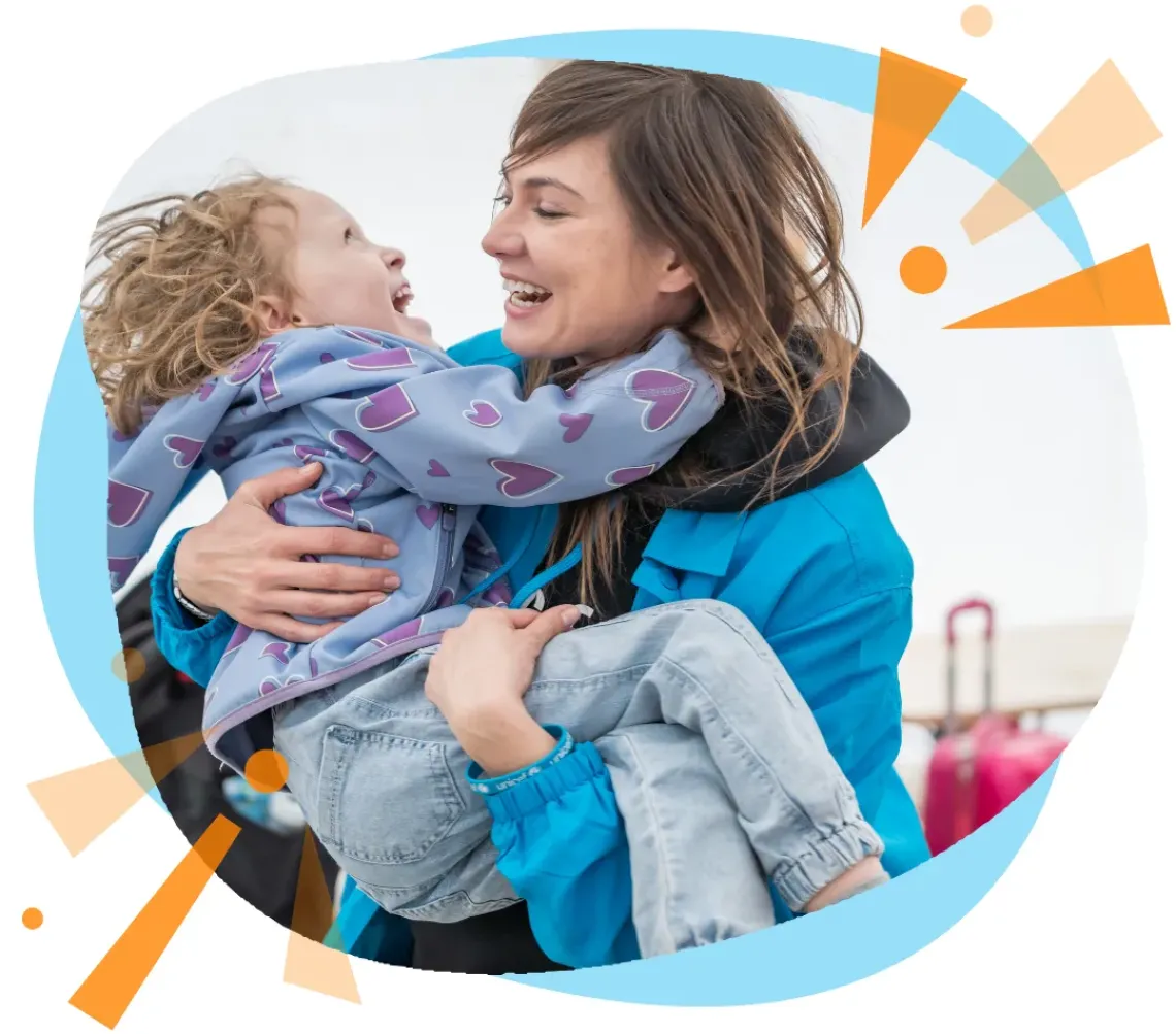 International Day of Play: A girl plays with a woman in Romania
