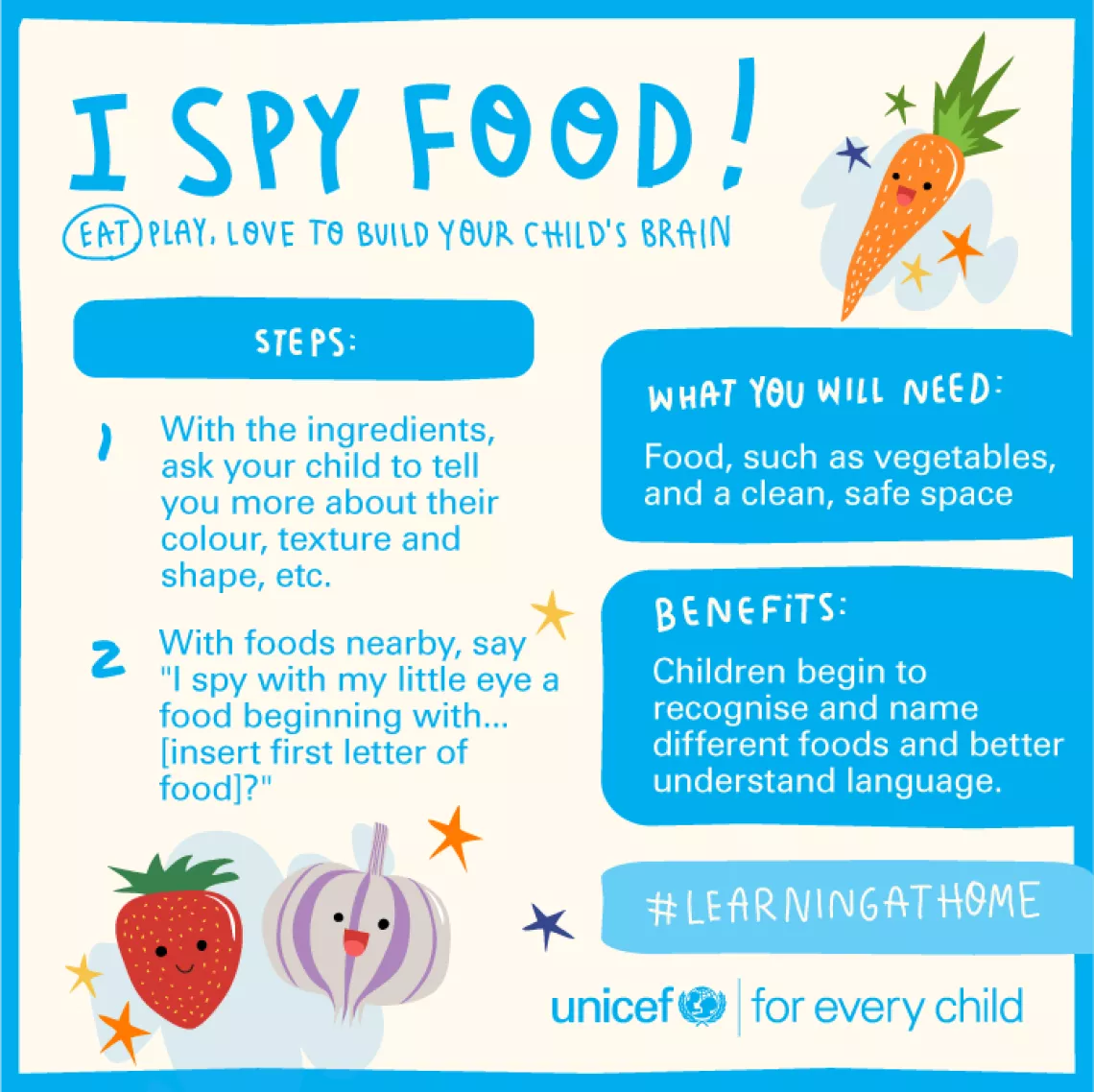 I spy food!