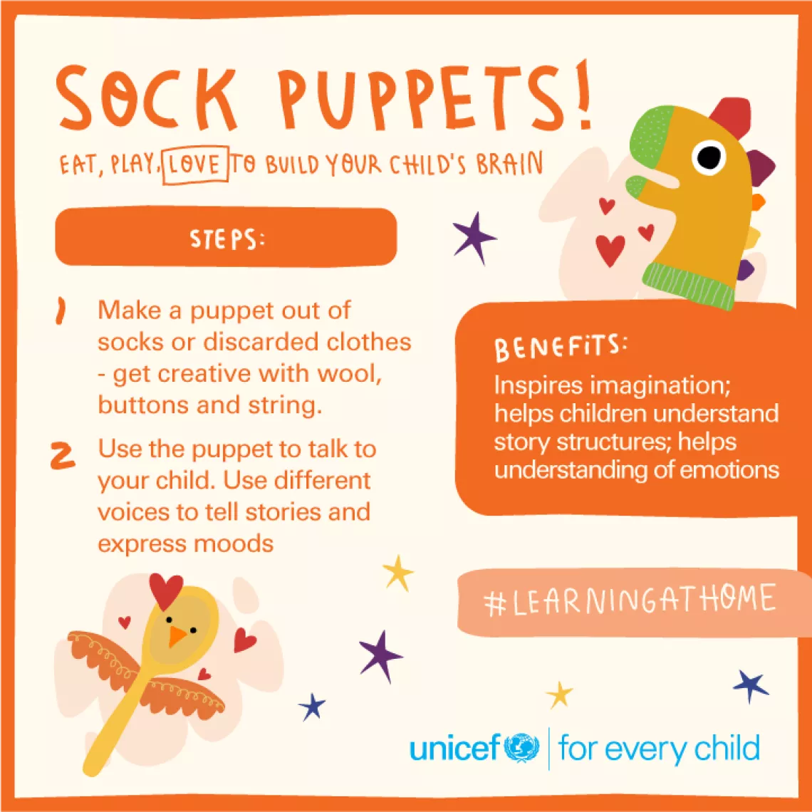 Sock puppets