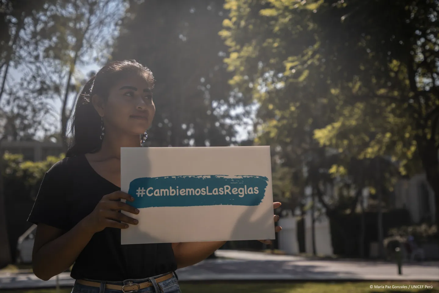 Candy con letrero cambiemos las reglas
