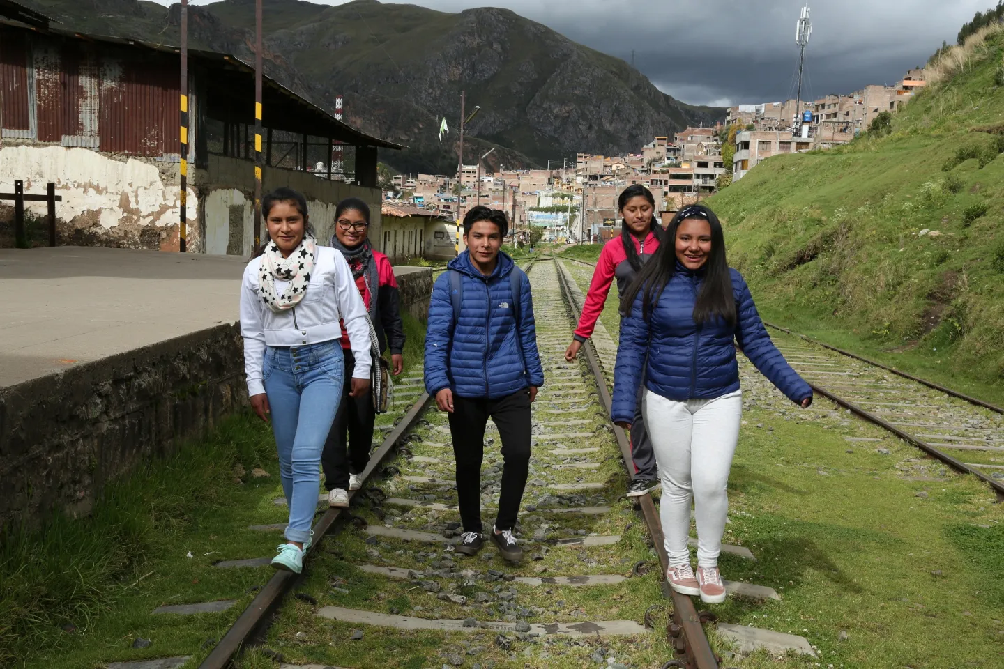 foto de adolescentes