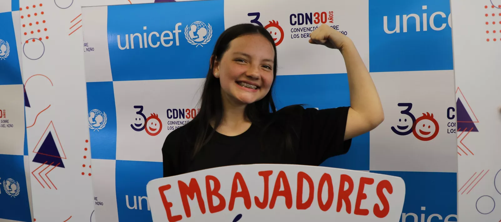 Francisca Aronsson, nombrada Embajadaora de UNICEF
