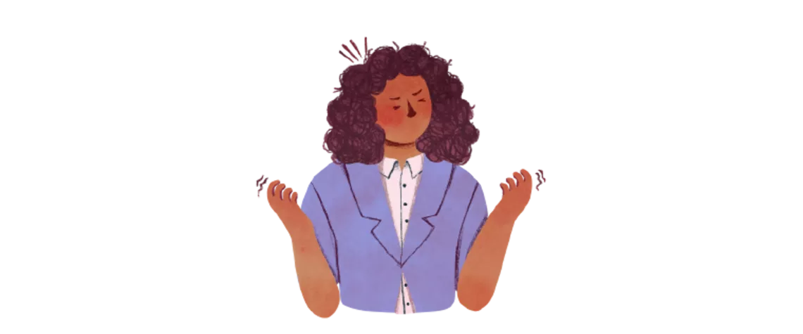 Ilustraci&oacute;n de una adolescente