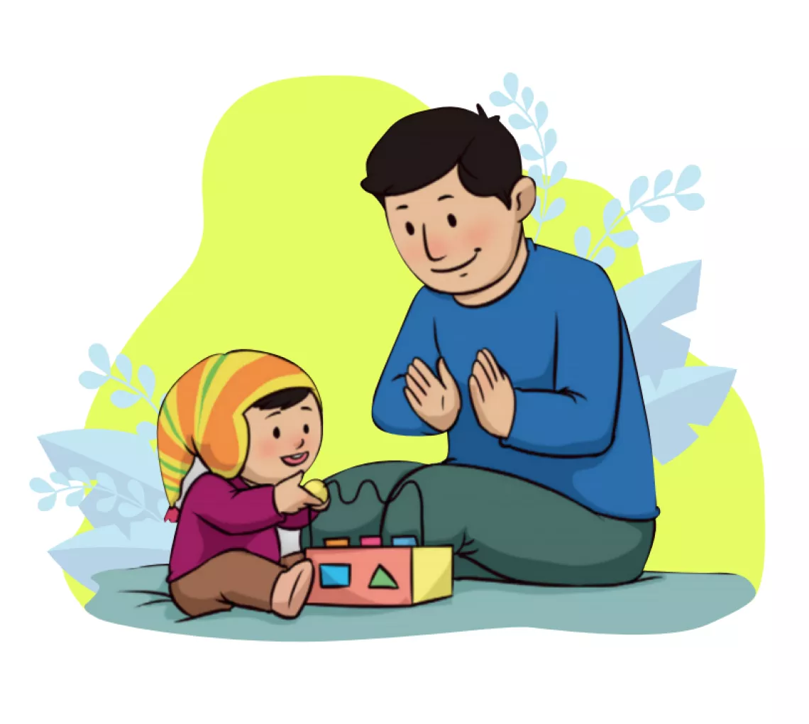 papa y ni&ntilde;o