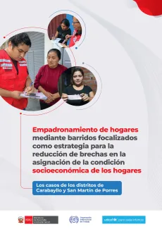 Empadronamiento de hogares mediante barridos focalizados