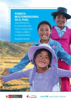 Pobreza multidimensional en el Per&uacute; UNICEF MIDIS