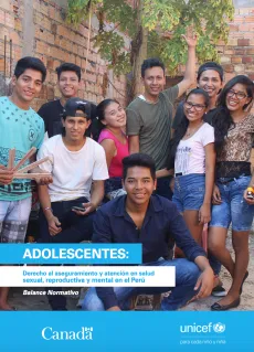 Portada estudio salud adolescente