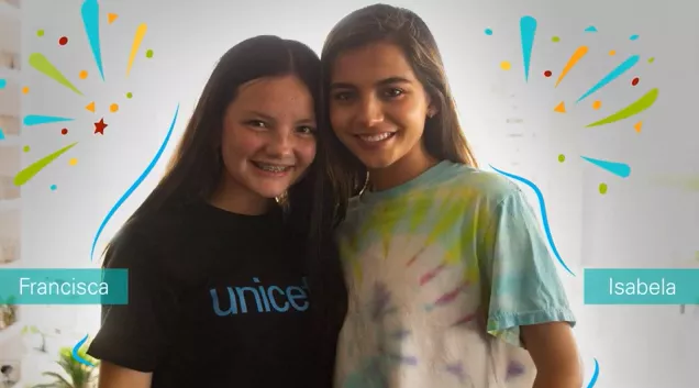 Francisca Aronsson e Isabela Merced