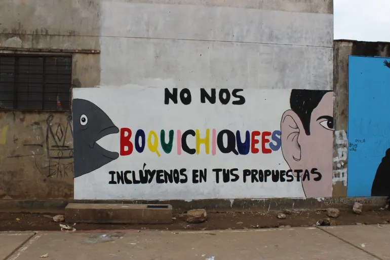 mural No nos boquichiquees