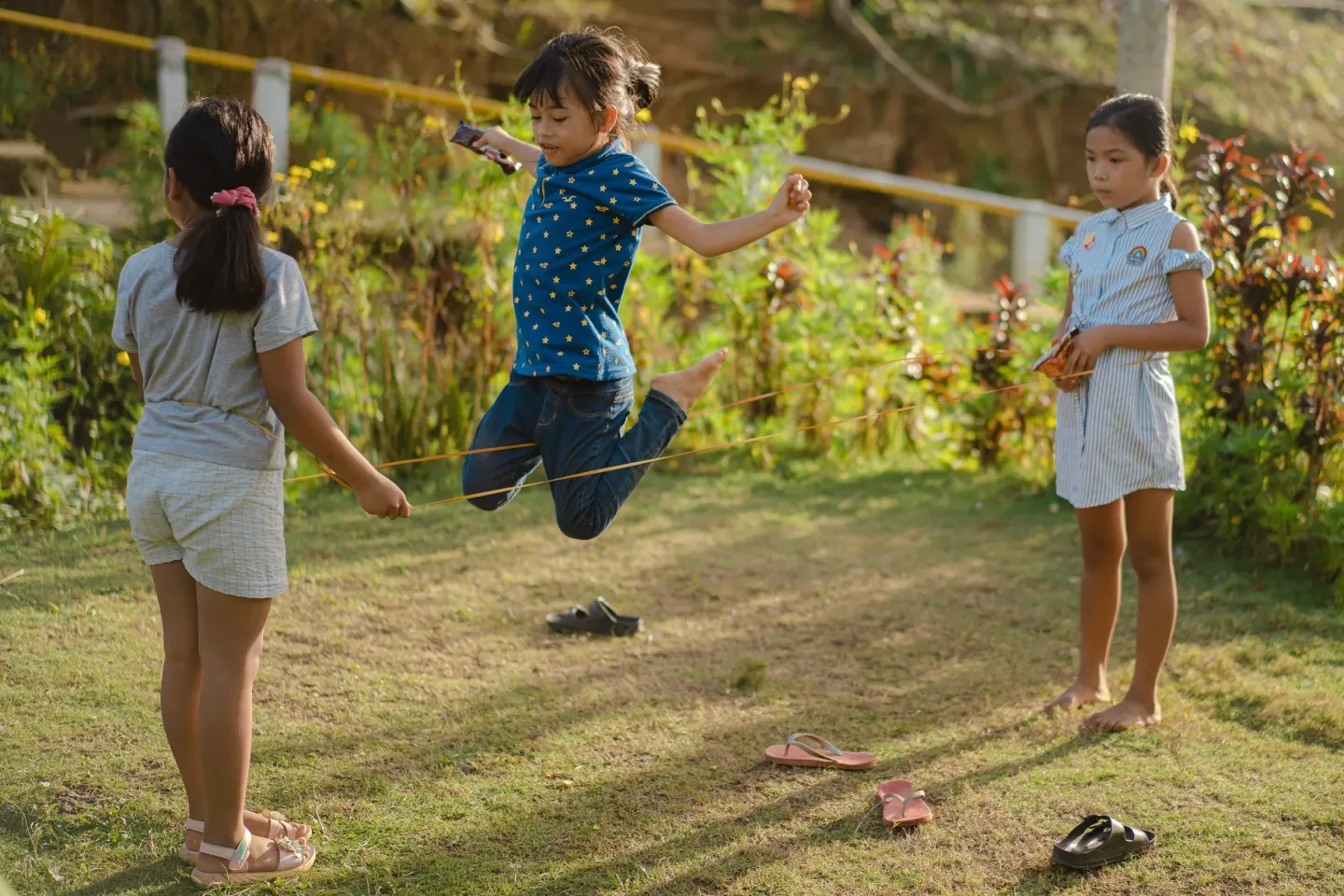 children playing