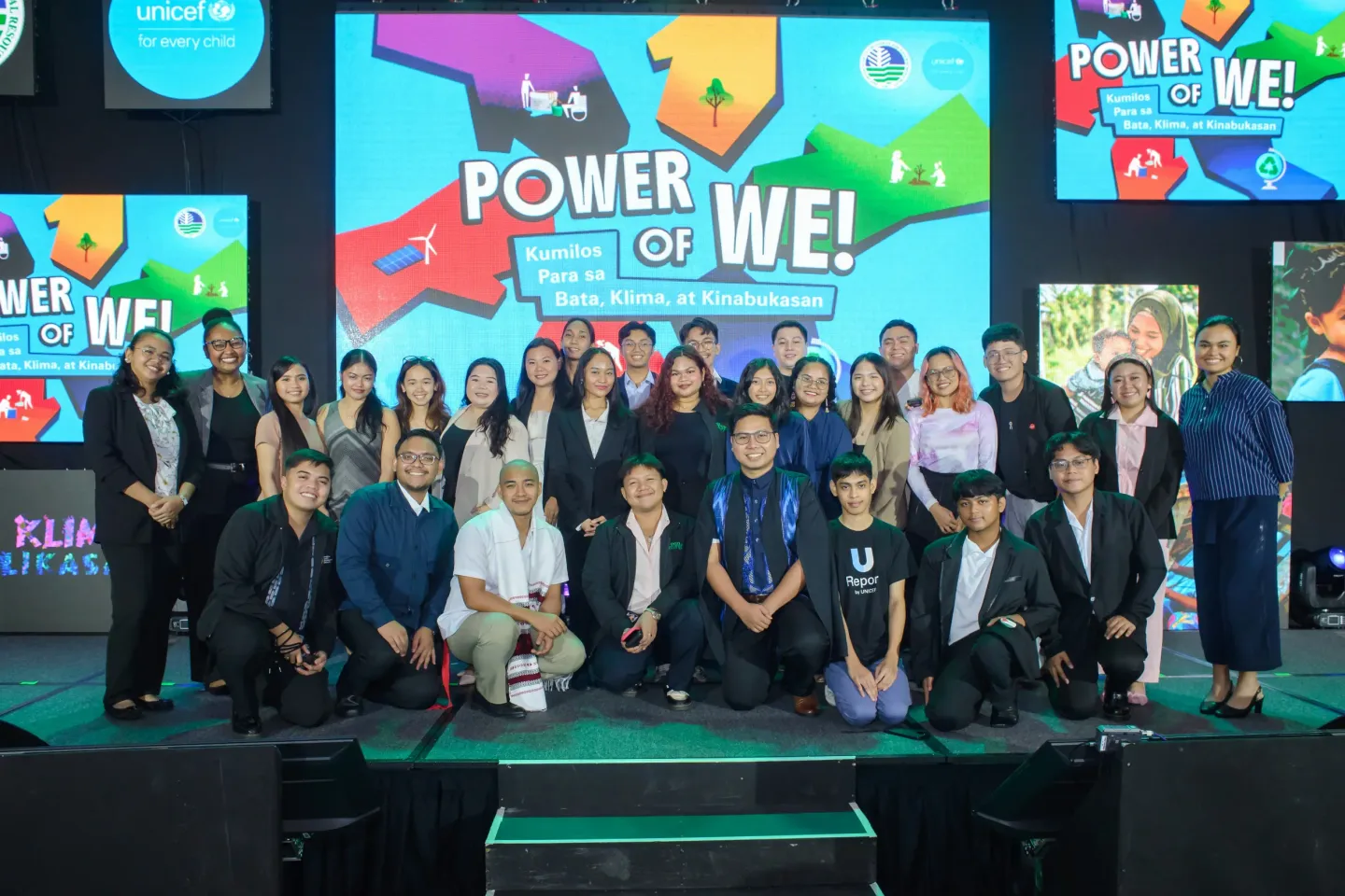 Young people at the Klimalikasan Awards 2025