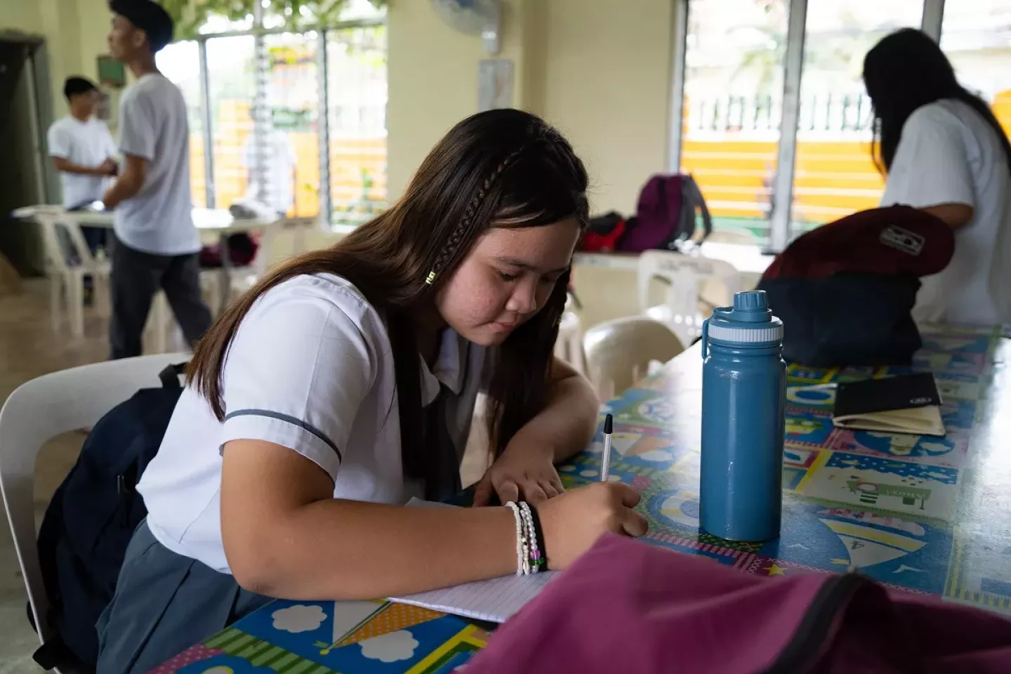 Inspired by her high scores in Math, Shaine, a Junior High Schooler at Gapan East Integrated School, hopes to become an accountant one day.