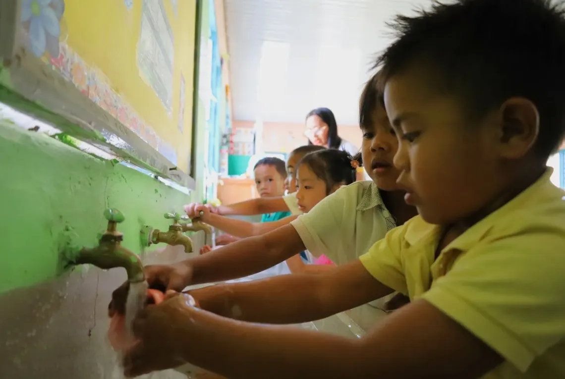 Young learners from Wao