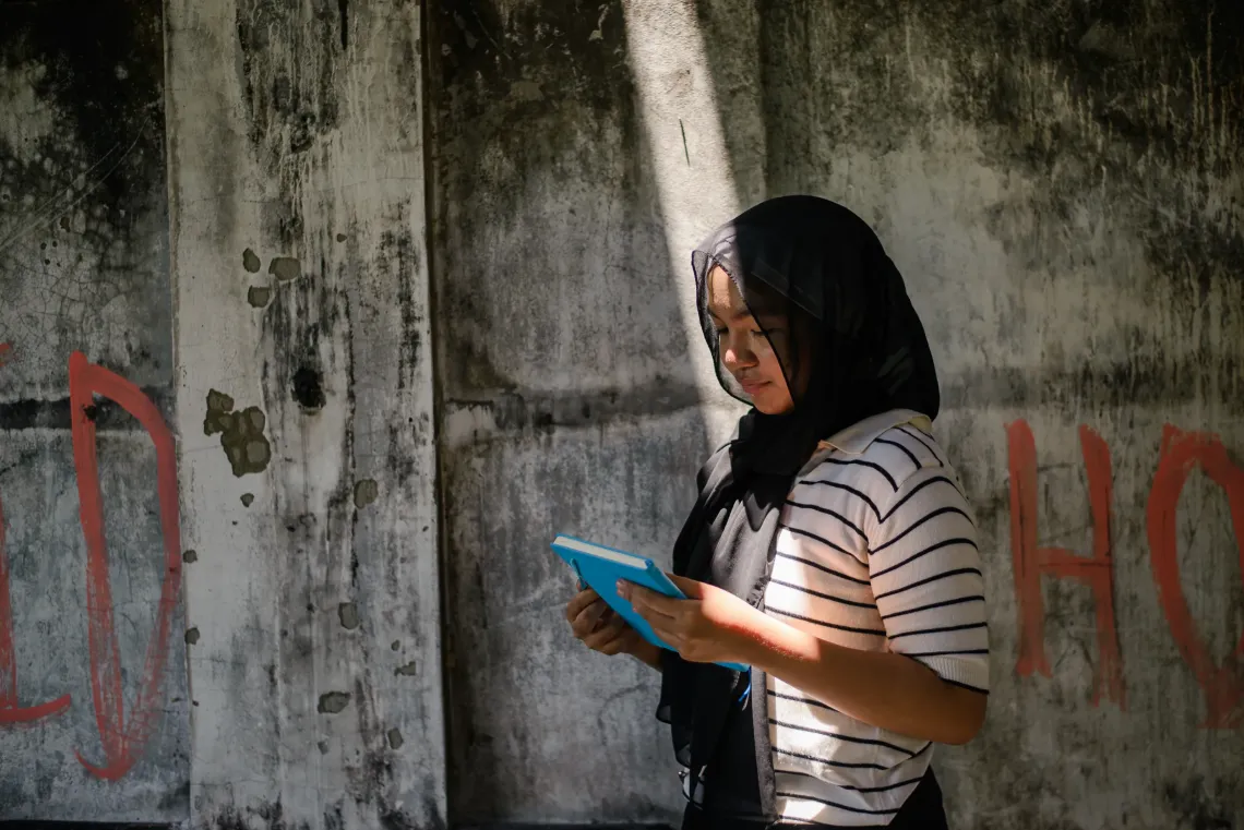 Misha, a young person from Mamasapano, Maguindanao del Sur