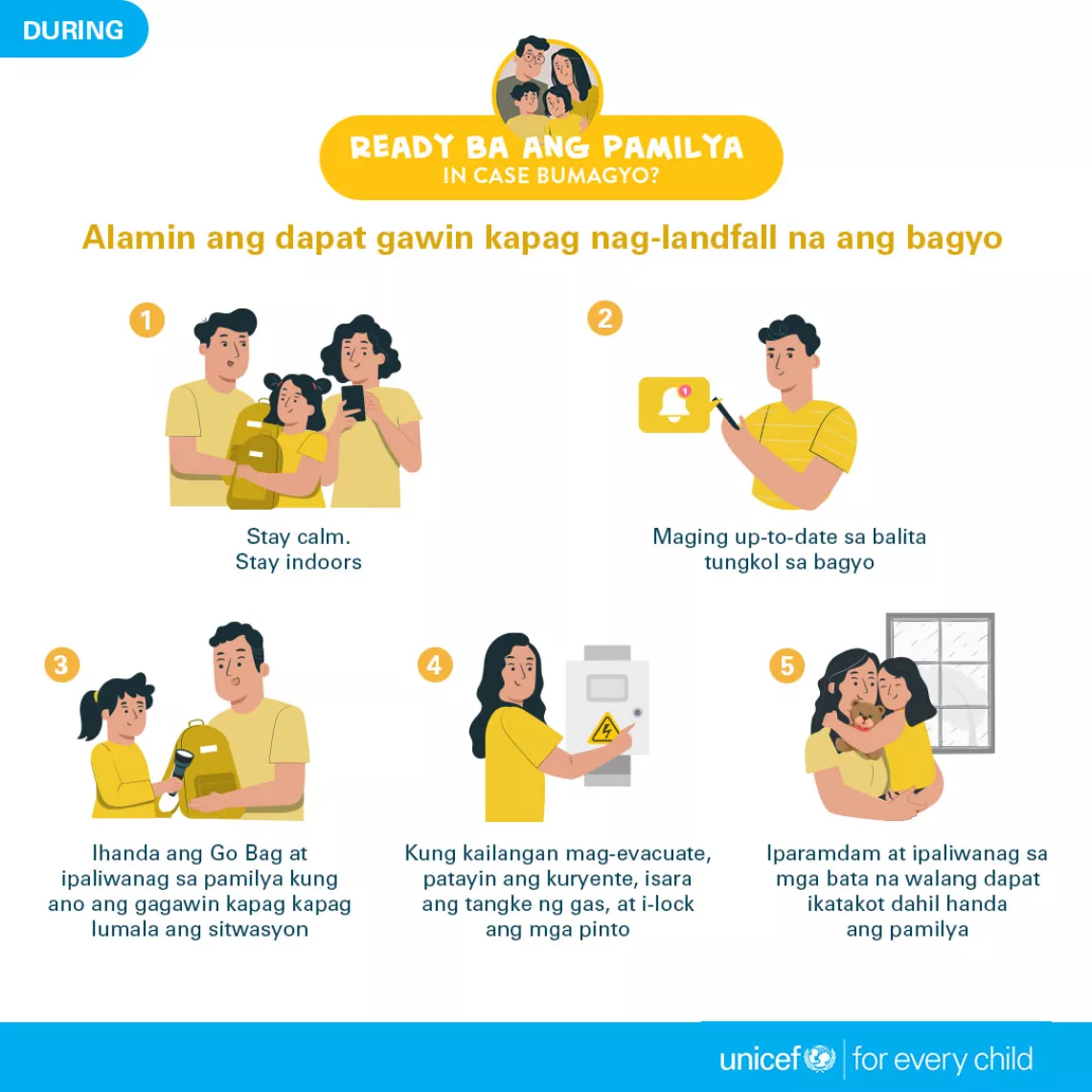 Typhoon preparedness - During