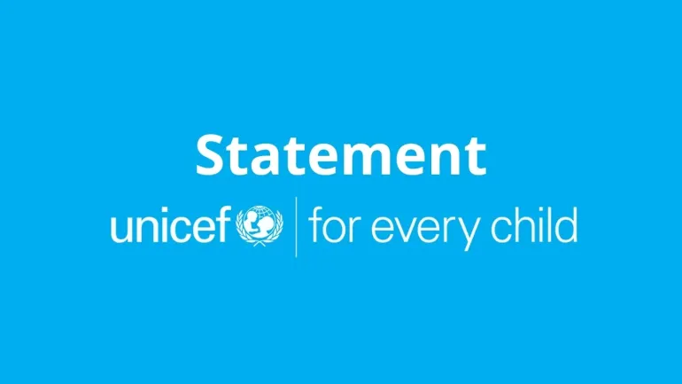 UNICEF statement
