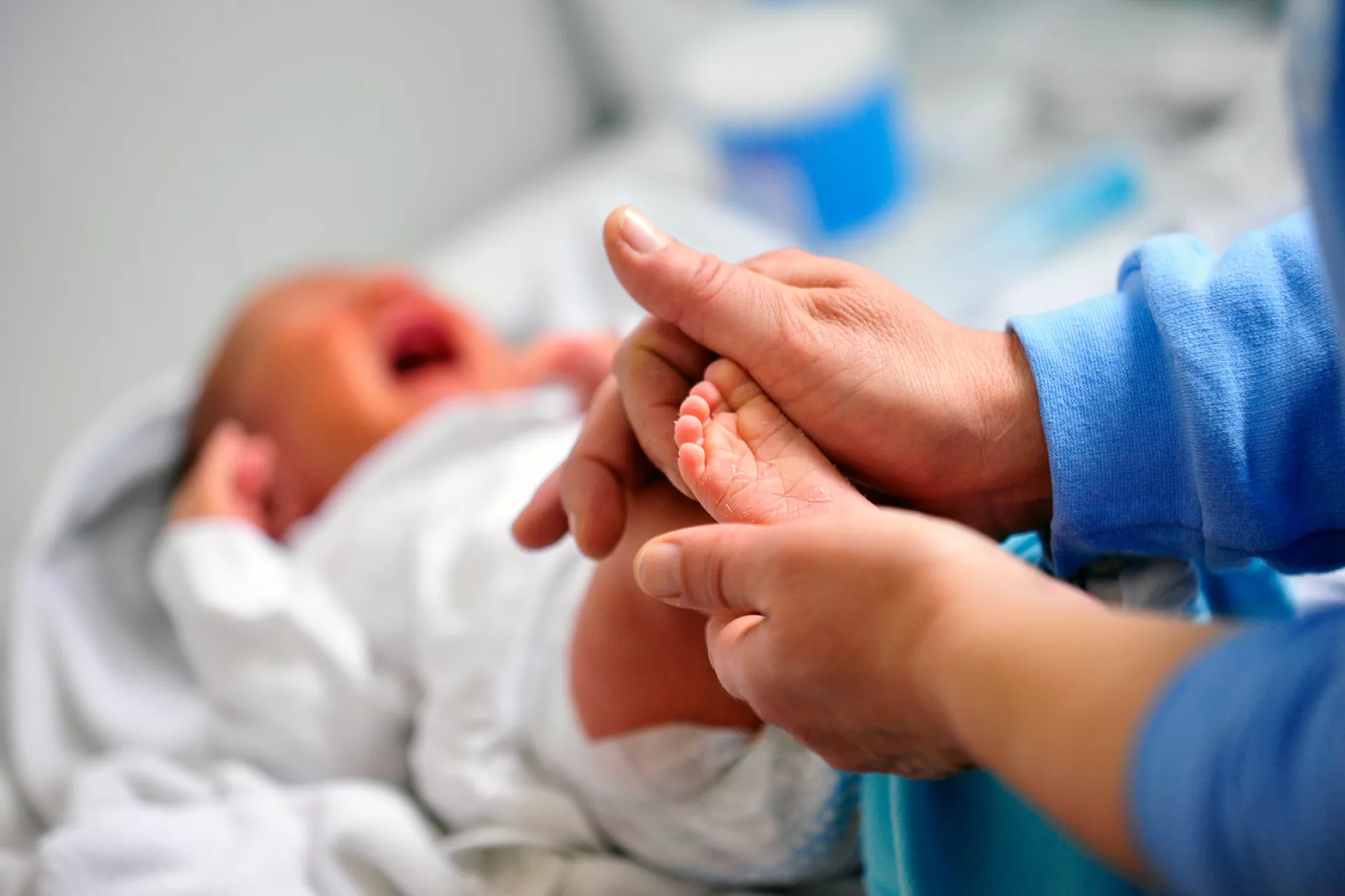 Newborn examinated