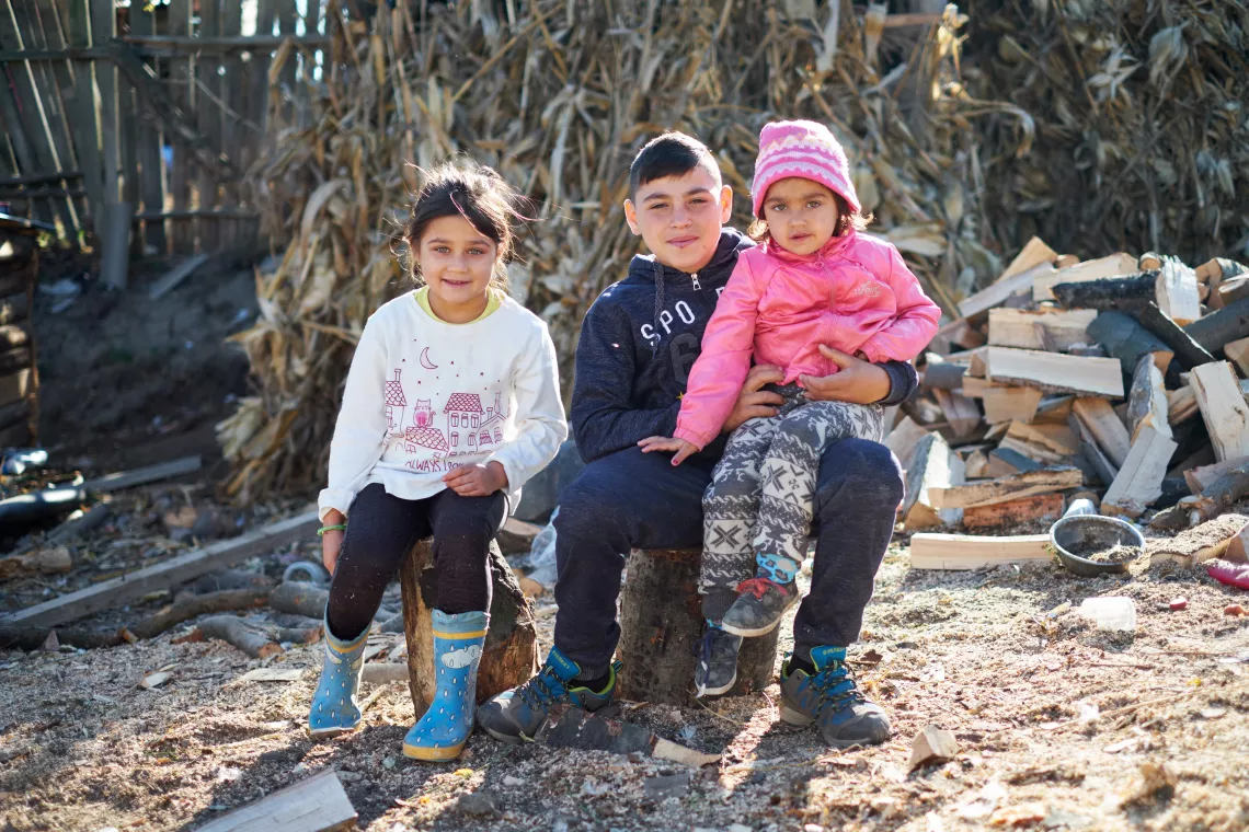 Vizita UNICEF in Buhusi, Stanisesti, judetul Bacau