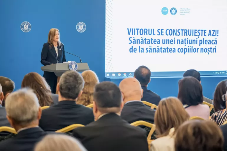 UNICEF Representative Anna Riatti