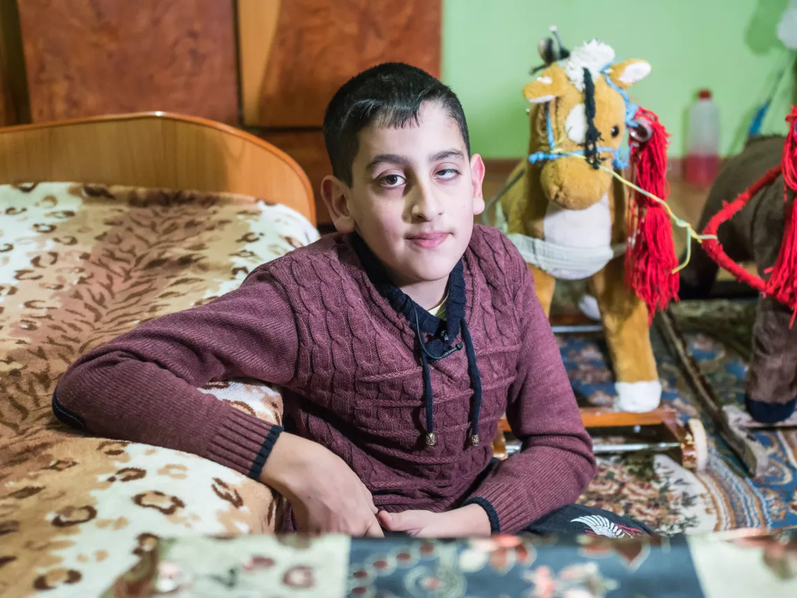 Leonard 4 - children with disabilities campaign