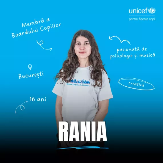 Rania, membră a Boardului Copiilor