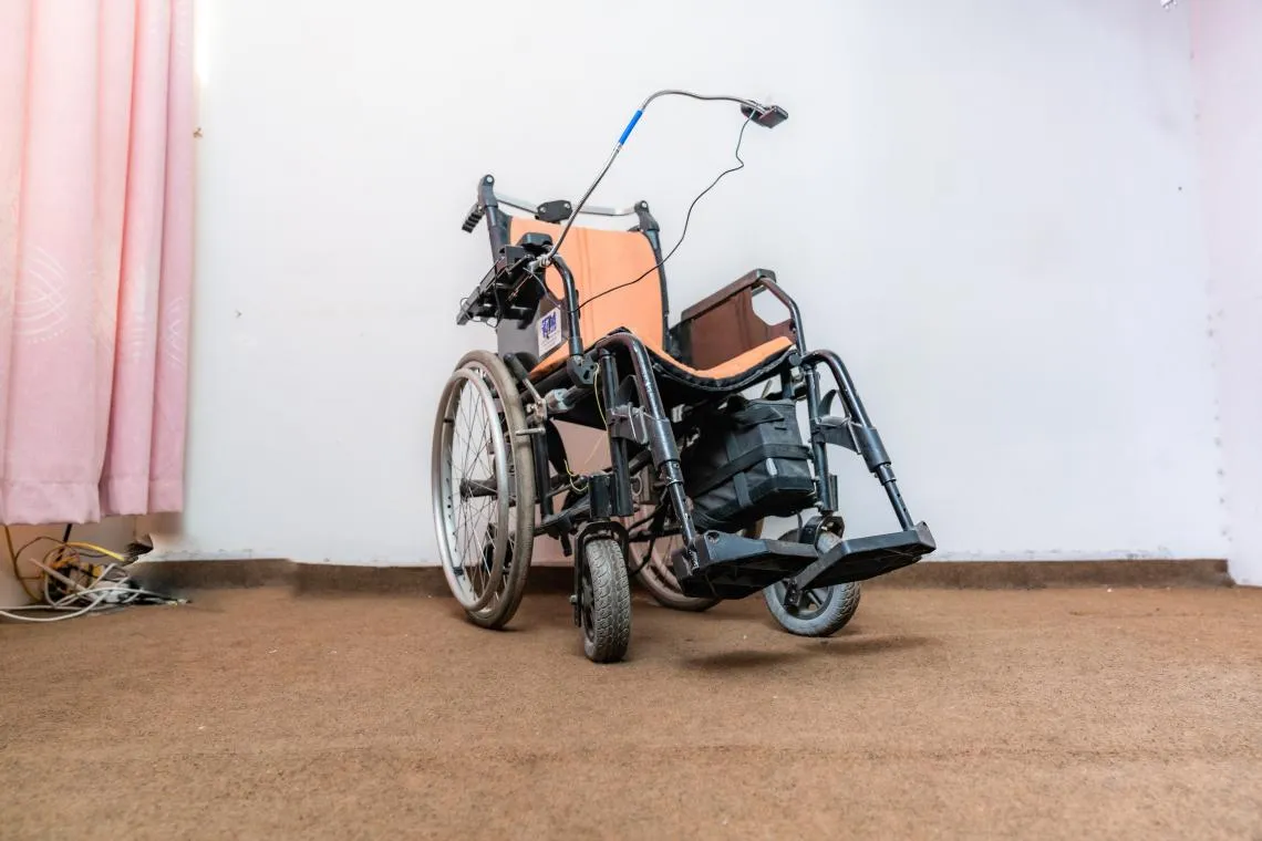 Eye Interaction&rsquo;s customized wheelchair