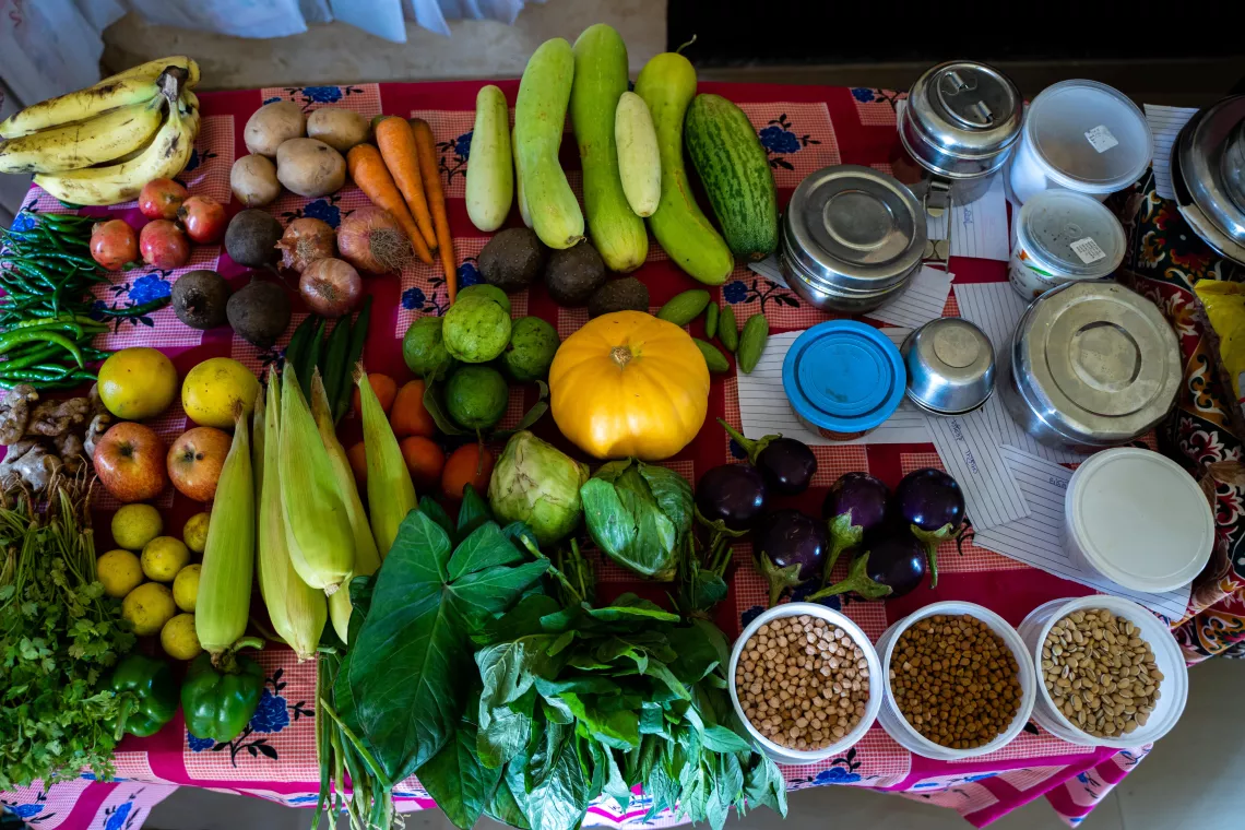 local, fresh seasonal foods 