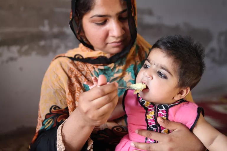 March 2016, Village Khangrah, Muzuffragrah District. Health house.
