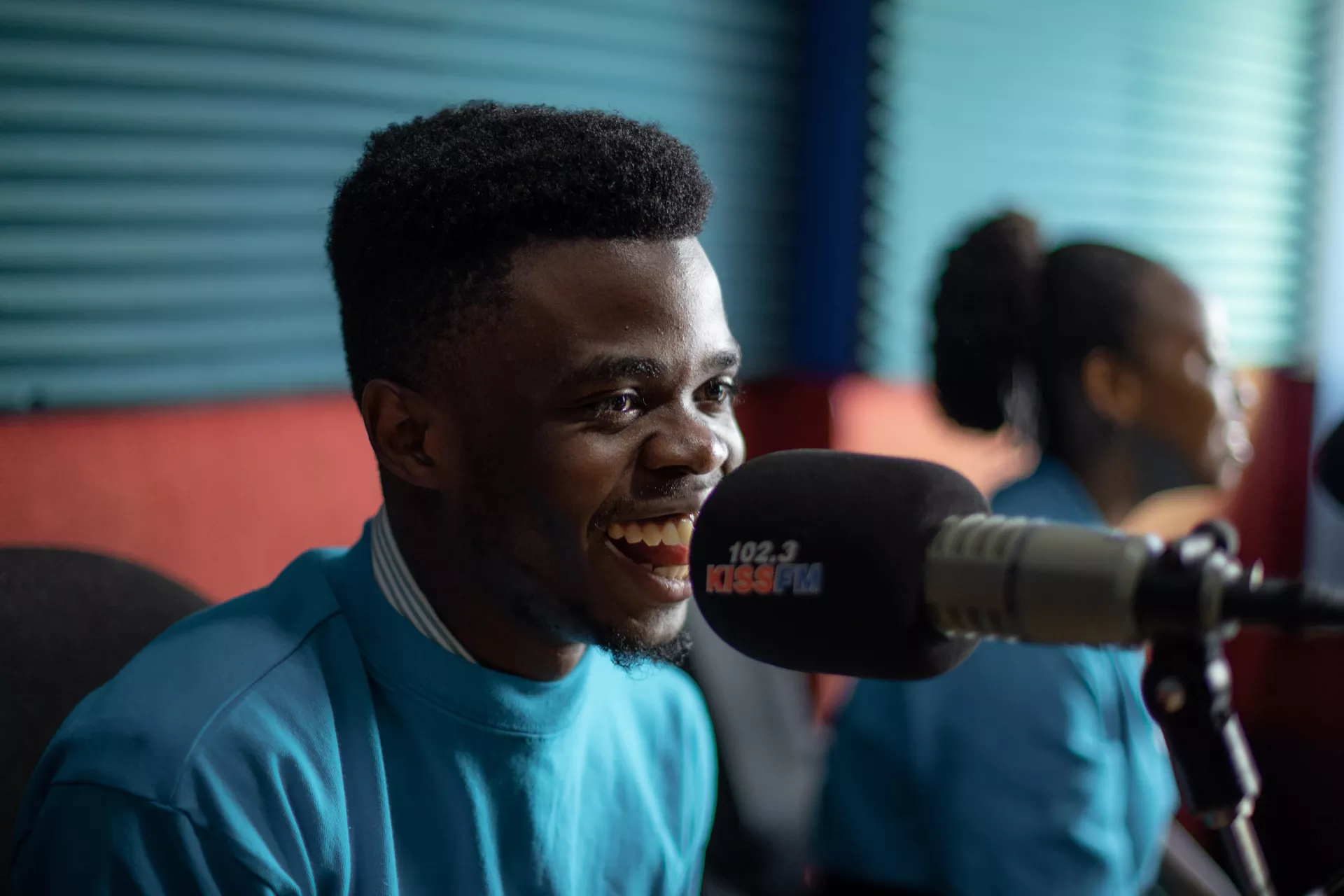 Four children took over Rwanda's KISS FM radio station to celebrate World Children's Day with UNICEF.
