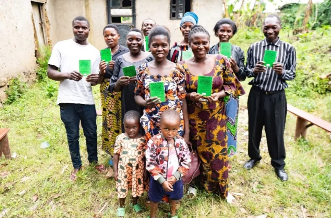 People holding cards