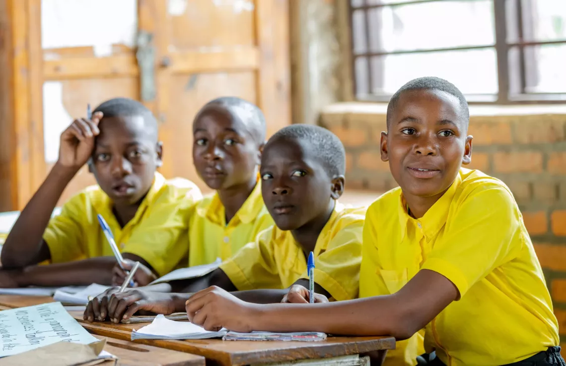 Students in classroom