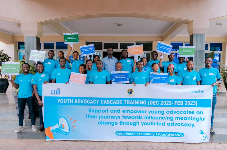 Youth Advocacy Guides (YAG) training group photo