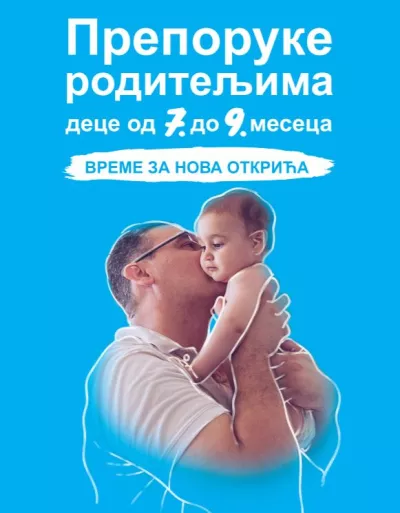 Preporuke roditeljima dece od 7. do 9. meseca