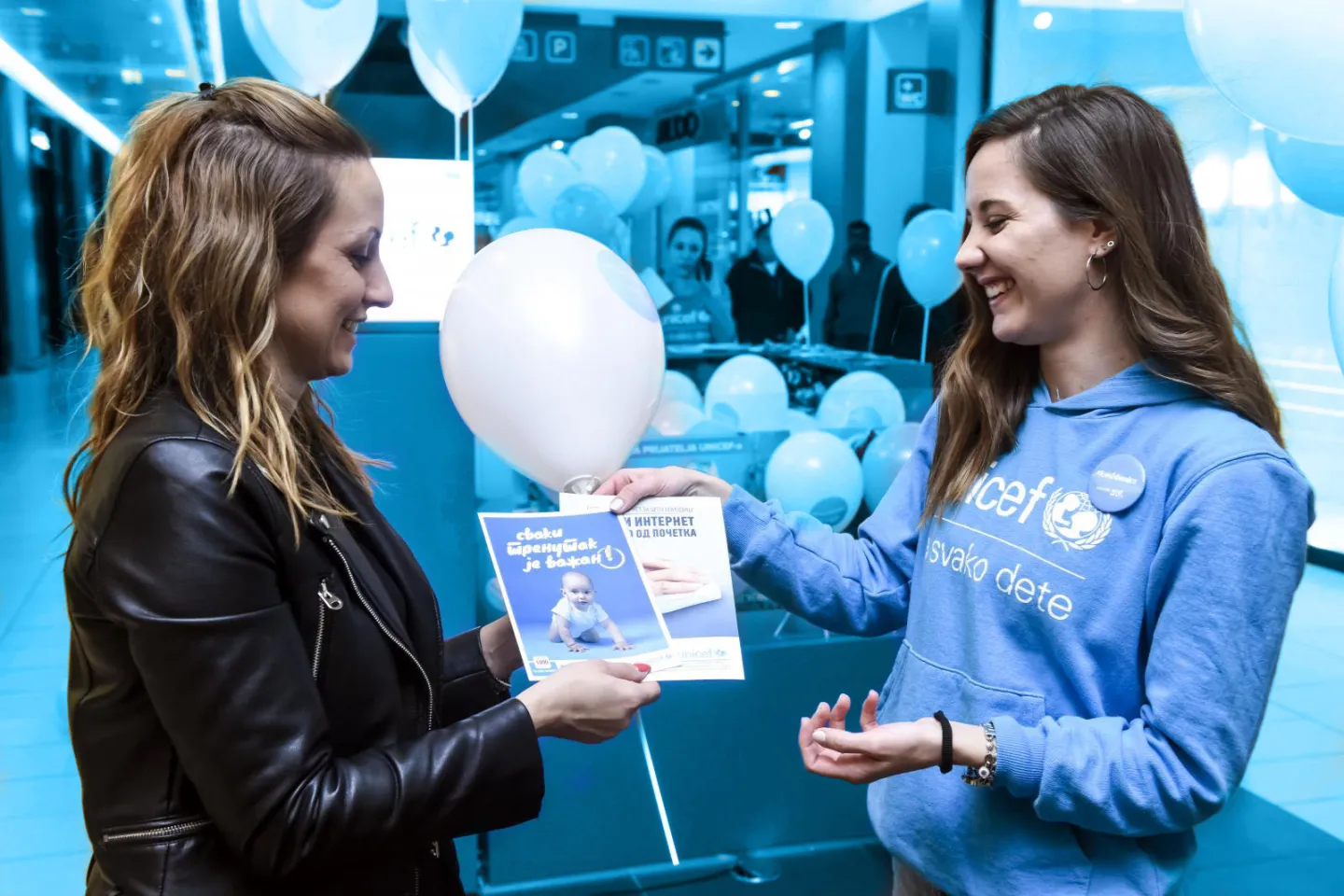 UNICEF-ova fejserka obja&scaron;njava rad UNICEF-a u Srbiji