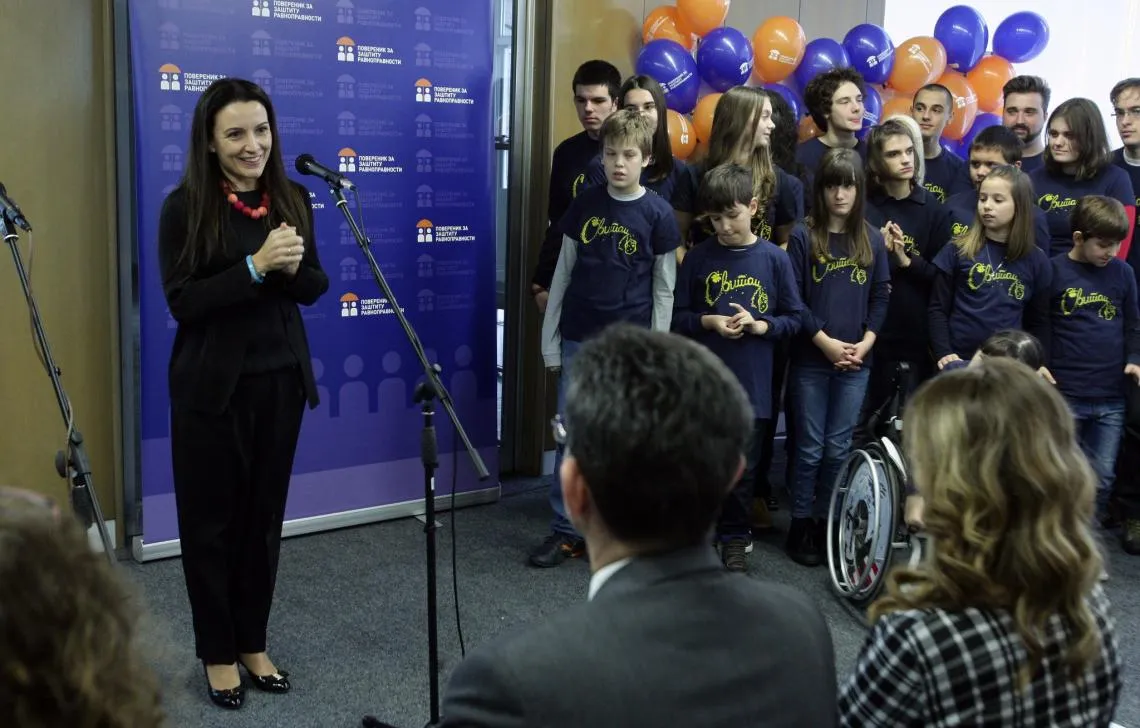 In cooperation with the Office of the Commissioner for the Protection of Equality, the World Children's Day is marked by an exhibition of children's works.